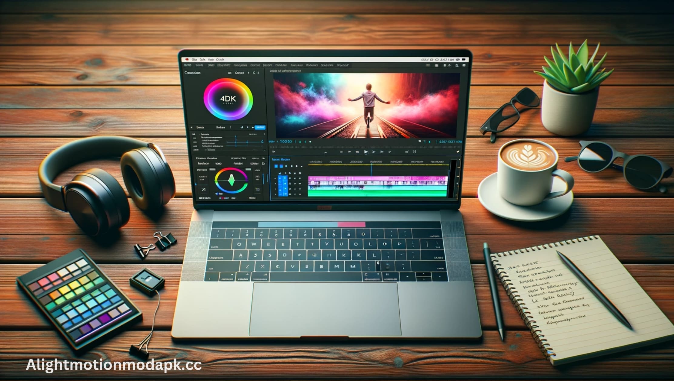 4K HDR Video Editing in Alight Motion Mod Apk